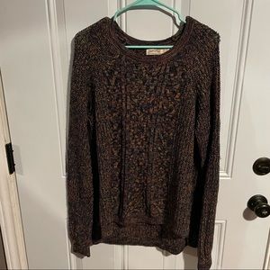 Faded Glory oversized Rainbow cable knit sweater in size XXL (20)